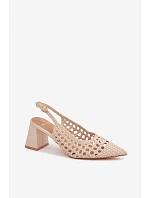 Sandály na podpatku  model 226506 Step in style