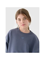 Dívčí mikina bez kapuce 4F 4FJRSS24TSWSF1331-32S