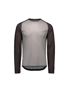 Cyklistické tričko POC M's Motion Air L/S Jersey, šedé
