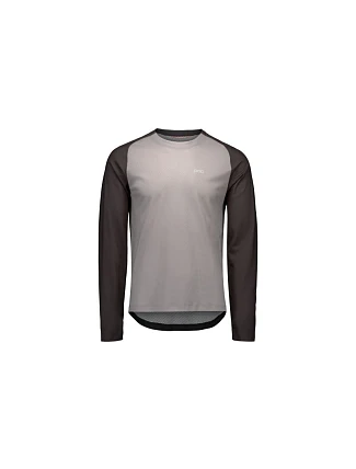 Cyklistické tričko POC M's Motion Air L/S Jersey, šedé