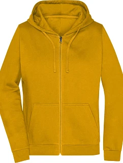 Daiber JN 755 Dámská mikina s kapucí 02.0755 gold yellow