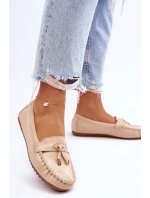 Klasické semišové mokasíny Béžová Good Time Klasické semišové mokasíny Béžová Good Time