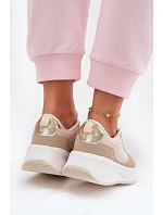 Dámské tenisky na platformě GAP PENELOPE GPW6155300049 Béžové