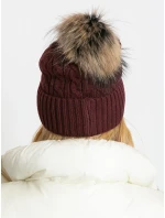 Dámská čepice AT CZ 173501 kaštanová Dámská čepice AT CZ 173501 kaštanová