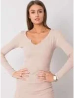 Šaty RV SK 6053.16X béžová Šaty RV SK 6053.16X béžová