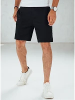 Pánské černé teplákové šortky FashionStreet SX2512
