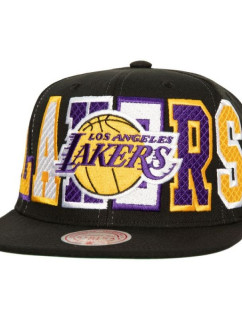 Kšiltovka Mitchell & Ness Varsity Bust Snapback Los Angeles Lakers HHSS6461-LALYYPPPBLCK
