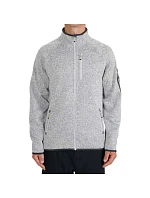 Pánský fleece 4F M443 cool light grey melange 4FWSS26TFLEM443 27M