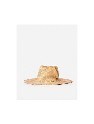 Klobouk RIP CURL Classic Surf Straw Panama v tyrkysové barvě Klobouk RIP CURL Classic Surf Straw Panama v tyrkysové barvě