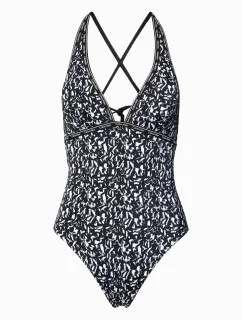 Core Logo Dámské jednodílné plavky KW0KW02076-0GK - Calvin Klein