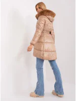 Dámská bunda NM KR TR8173.96P světle hnědá - FPrice