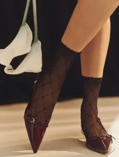 TENKÉ PONOŽKY - VZOR SUNI