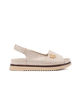 Krásné dámské sandály hnědé platforma Krásné dámské sandály hnědé platforma