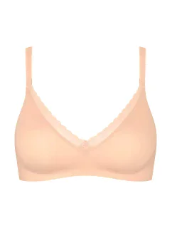 Podprsenka bez kostic BODY ADAPT Twist Soft bra - POWDER ORANGE - oranžová 00BG  - SLOGGI