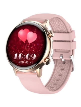 Dámské chytré hodinky RUBICON RNCF09 Rose Gold/Pink SMARUB234 Dámské chytré hodinky RUBICON RNCF09 Rose Gold/Pink SMARUB234