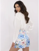 Šortky DHJ SD A8933.12 bílo-modré