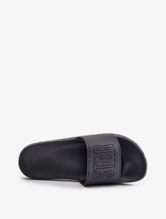 Lehké pánské pantofle s logem Big Star černé