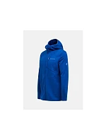Pánská mikina PEAK PERFORMANCE M Trail Polartec Power Grid Zip Hood, modrá barva Pánská mikina PEAK PERFORMANCE M Trail Polartec Power Grid Zip Hood, modrá barva