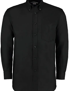 Kustom Kit KK 351 (13,5-18) Pracovní košile Oxford s dlouhým rukávem 43.0351 black