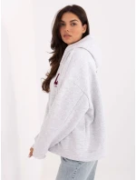 IT BL mikina H2492.66 světle šedá