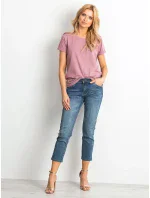 Tričko RV TS 4838.54P tmavě růžová Tričko RV TS 4838.54P tmavě růžová