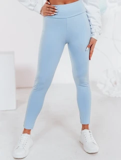 Dámské legíny s vysokým pasem SOFLEGG modré FashionStreet UY2512