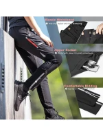 Rockbros pánské cyklistické kalhoty černé XL