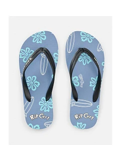 Chlapecké žabky RIP CURL Sessions Bloom Open Toe – Boy, modré