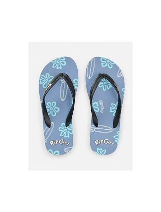Chlapecké žabky RIP CURL Sessions Bloom Open Toe – Boy, modré