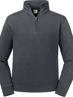 Russell Athletic 270M Mikina s 1/4 zipem "Authentic" 10.270M convoy grey
