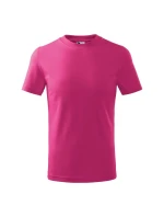 Basic tričko dětské malinová Basic tričko dětské malinová
