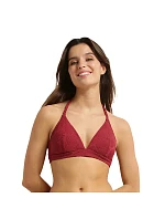 Dámské plavky DIM SWIMWEAR SHELL TRIANGLE BRA - DIM - tmavě červená Dámské plavky DIM SWIMWEAR SHELL TRIANGLE BRA - DIM - tmavě červená