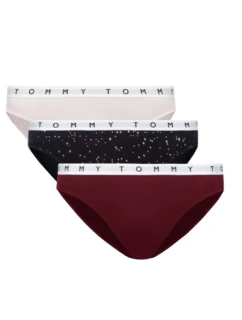 TOMMY HILFIGER DÁMSKÉ BIKINY 3-PACK FIGS