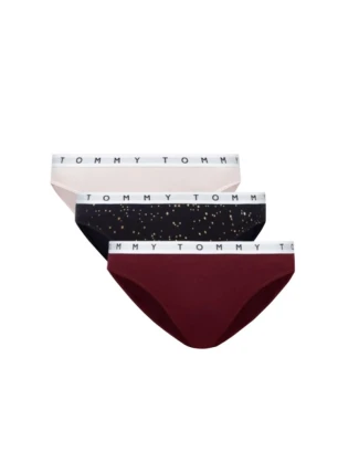 TOMMY HILFIGER DÁMSKÉ BIKINY 3-PACK FIGS TOMMY HILFIGER DÁMSKÉ BIKINY 3-PACK FIGS