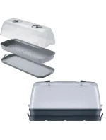 SKLENĚNÝ STŮL 3,6 L RESPANA GREENHOUSE 2 ANTHRACITE dětské