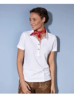 Daiber JN 715 Dámské piqué polo v tradičním krojovém stylu 02.0715 red/red white Daiber JN 715 Dámské piqué polo v tradičním krojovém stylu 02.0715 red/red white
