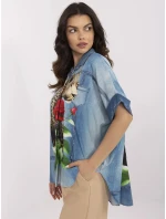 Košile DHJ KS 19007 7.85 modrá Košile DHJ KS 19007 7.85 modrá