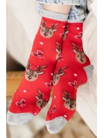 Ponožky Steven art.136 Świąteczne damskie 35-40