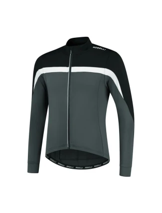 Rogelli COURSE dres s dlouhým rukávem šedý 2XL Rogelli COURSE dres s dlouhým rukávem šedý 2XL