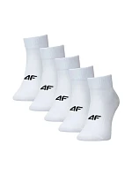 Pánské ponožky 4F M480 5 pack white 4FWMM00USOCM480 10S