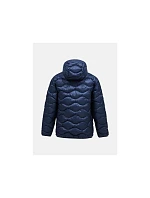 Pánská péřová bunda Peak Performance M Helium Down Hood Jacket, barva tmavě modrá Pánská péřová bunda Peak Performance M Helium Down Hood Jacket, barva tmavě modrá