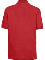 Russell Athletic 599B Dětské piqué polo z těžké bavlny 10.599B bright red Russell Athletic 599B Dětské piqué polo z těžké bavlny 10.599B bright red