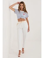 Kordové kalhoty model 226457 Italy Moda