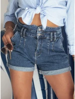 Dámské džínové šortky DENIM DREAMS blue FashionStreet SY0354