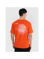 Pánské tričko oversize s potiskem 4F 4FRSS25TTSHM2652-70S pánské Pánské tričko oversize s potiskem 4F 4FRSS25TTSHM2652-70S pánské