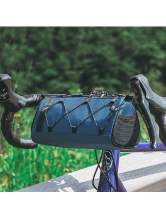 Brašna na kolo na řídítka Rockbros B114 modrá