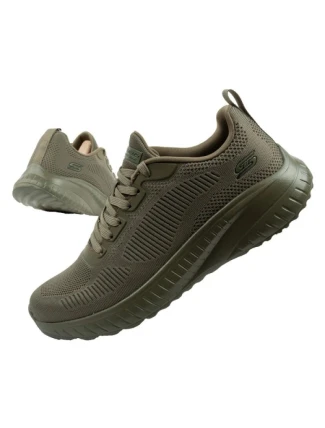 Pánská sportovní obuv Skechers Bobs Squad Chaos olive lightweight