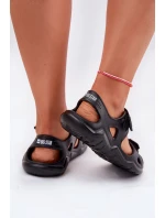 Dámské Sandály Z Pěny Na Platformě Big Star RR274A512 Černé
