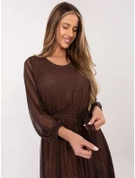 Šaty IT SK 21807.22 hnědé