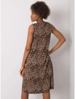 Šaty TO SK 896 9.02P černá a béžová